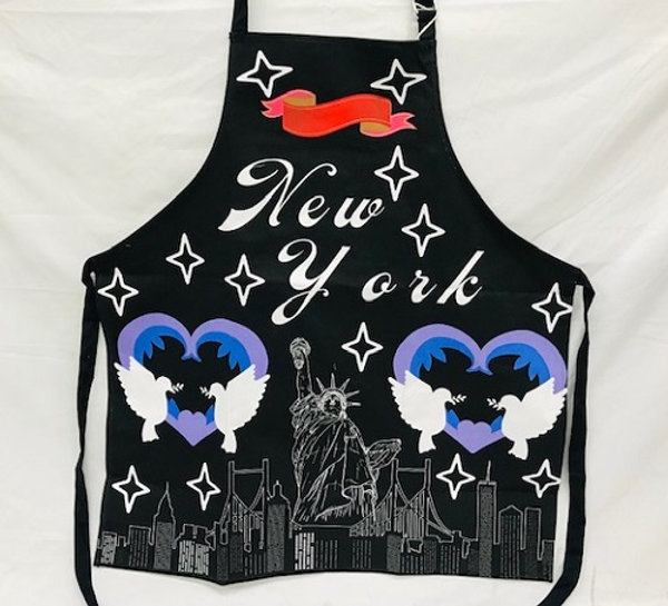 New York Cotton Apron #AP-8845 12 PCS/DOZEN