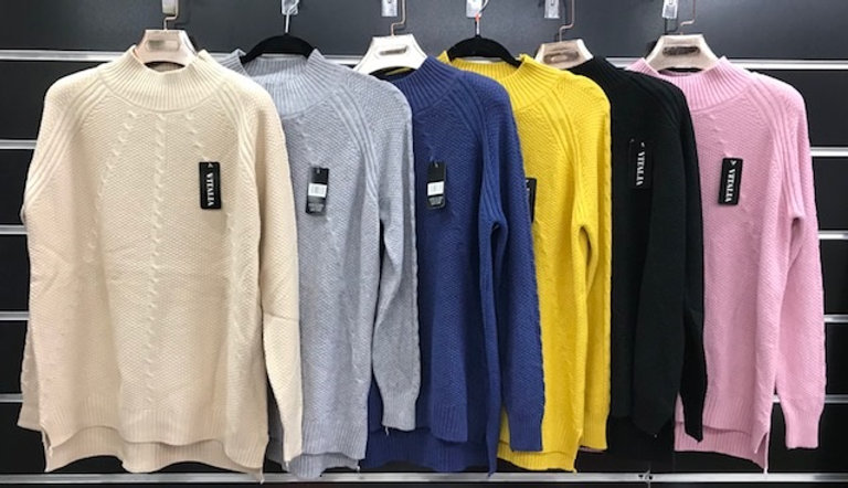 Women Winter Sweater #CL-7388 12 pcs/dozen