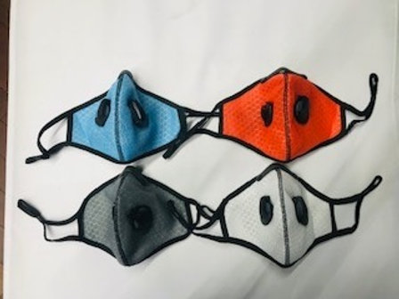 Sport Mask with Filter 12 pcs/dozen