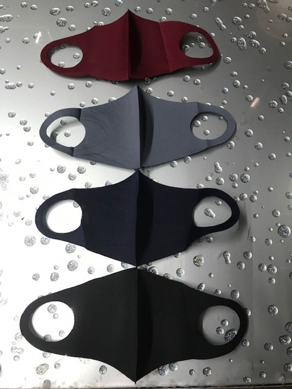 Fashion Mask - Solid dark colors 20 pcs/pack