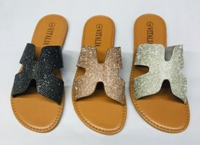 Women Fashion Shining Sandals #DL-5134 18 pairs/case